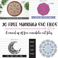 Download 20 Free Mandala Svg Cut Files Free Svg Designs