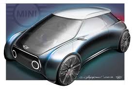 Mini Vision Next 100 Offers Glimpse Into Connected Autonomous Future Carscoops Automotive Design Car Design Sketch Car