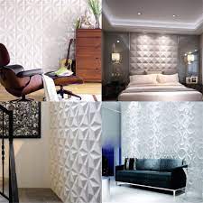Pvc 3d wall panels are an ideal wall covering products for interior decoration. 12pcs 3d Wall Panel Decor Ceiling Tiles Wallpaper Sticker Shopee Malaysia