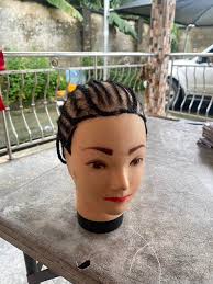 I've lost my one lot of chenille needles I was using to make this little  beauty so I made this to keep all the cut strands of hair till I find my