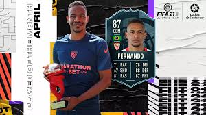 Dortmund st erling haaland has had a big year in the bundesliga thus far, notching 10 goals and two assists in eight games as of december 18. Fifa 21 Fernando April La Liga Potm Sbc Cheapest Solutions Rewards Stats Ginx Esports Tv