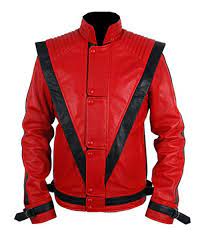 Buy Michael Jackson Red Thriller Leather Jacket On Sale Now 50 Off Mens Leather Jacket Biker Michael Jackson Thriller Jacket Celebrities Leather Jacket