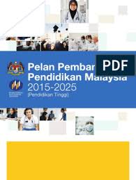 Realitas yang dialami bangsa kita hari ini bahwa kualitas. Pelan Pembangunan Pendidikan Malaysia 2015 2025 Pendidikan Tinggi