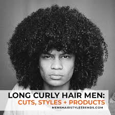 Use your hands instead of a brush when using excessive amounts of hair products is not necessary. Long Curly Hair For Men Get These Cuts Styles Products