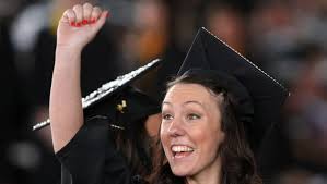 Decorated caps adorn Monmouth University grads
