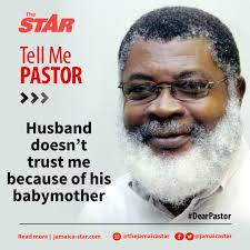 DearPastor: My husband and I have been married for three years, but he has  never trusted me. I have asked him many times why he married me if he did  not trust