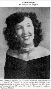 Maxine Hunt Simpson (1926-2022)