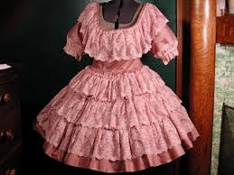 Antique Rose Square Dance Dress Has Off The By Grammyscozycottage 30 00 Dresses Western Dresses Dress Barn Dresses