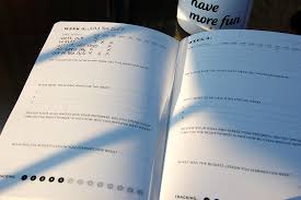 It is not a notebook of the normal fashion but more a combination of a notebook and a calendar. Using Best Self Journal To Reach Your Goals Giveaway Desi Does