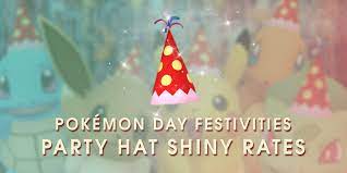 Party Hat Pokemon Shiny Rates The Silph Road