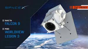 ŽIVĚ A ČESKY: Třetí dvojice snímkovacích družic WorldView Legion –  Kosmonautix.cz