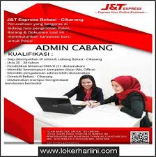 Harian cikarang adalah situs berita yang fokus memberitakan seputar daerah cikarang dan sekitarnya. Lowongan Admin Operasional J T Express Bekasi 2021