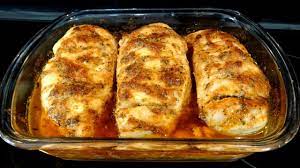 Recetas con pechuga de pollo al horno. Pechugas De Pollo Al Horno Jugosas Y Un Alino Especial Riquisimas Y Faciles Mis Recetas Deliciosas Youtube
