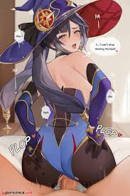 Genshin impact mona comic porn