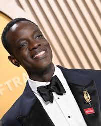 ACTOR ATO ESSANDOH @atoessandoh @gershagency + 31st annual SAG AWARDS  @sagawards nominated for BEST ENSEMBLE for the NETFLIX's hit streaming  series, THE DIPLOMAT, attended the awards and walked the blue carpet wearing