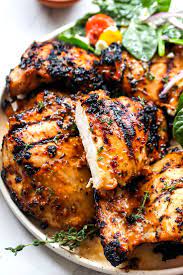 Honey Mustard Chicken Two Peas Their Pod Honey Mustard Chicken Recipes Mustard Chicken Recipes Mustard Marinade For Chicken