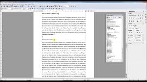 Dokument in open office als pdf speichern. Wissenschaftliches Arbeiten Mit A Openoffice Writer Erstellung Einer Dokumentvorlage Youtube