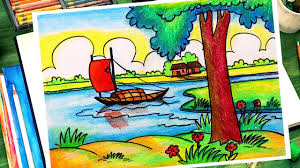 Village Scenery Drawing Very Easy How To Draw Village Scenery With Boat Art Drawings For Kids Easy Scenery Drawing Oil Pastel Colours How to draw simple autumn season scenery | easy village scenery drawing for beginners how to draw autumn scenery easy. village scenery drawing very easy how