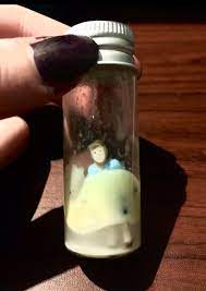 Cumming in a jar