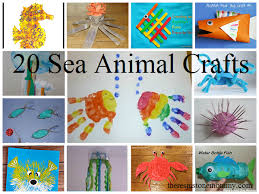 How to make sea creatures. Sea Animal Crafts Animal Crafts For Kids Sea Animal Crafts Animal Crafts