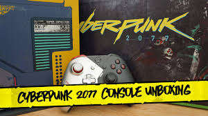 Unboxing The Cyberpunk 2077 Limited Edition Xbox One X Console Youtube