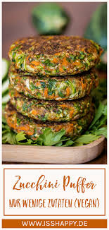 Einfache Zucchini Puffer Vegan Glutenfrei Ohne Ei Ohne Mehl Rezept Gesunde Vegane Rezepte Zucchini Puffer Leckere Vegane Rezepte