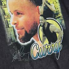 Men's Stephen Curry Charcoal NBA Concert Player T-Shirt