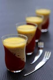 Verrine A La Gelee De Tomate Mousse De Thon Et Coulis De Poivron Amandine Cooking Gelee De Tomate Mousse De Thon Coulis De Poivron