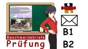 Übungsaufgabe für die telc b2 prüfung. Brief Schreiben Deutsch B1 B2 Musterbriefe Beschwerdebriefe Reklamationen German Deutsch Com