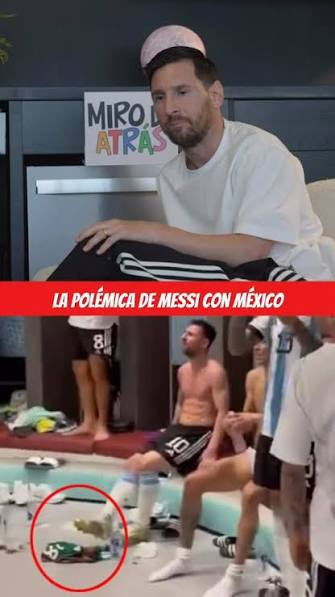 🗣️ Lionel Messi explica la polémica que se dió tras un partido en Qatar  2022 🏆 con la playera de México 🇲🇽⚽️, 🎥 @mirodeatras, #messi  #lionelmessi #mexico #futbol #deportes