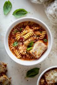 Chicken Parmesan Soup Easy Chicken Parmesan Soup
