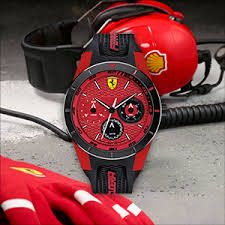 The cylinders bores were attached to the outer case at the 12, 3, 6 and 9 o'clock positions) for greater rigidity around the head gasket. Amazon Com Ferrari 830254 Red Rev T Multi Quartz Resin And Silicone Watch Watches