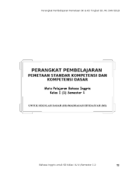 (ki dan kd mata pelajaran bahasa indonesia). Kd Bahasa Lampung Sd K 13 Ilmu Link