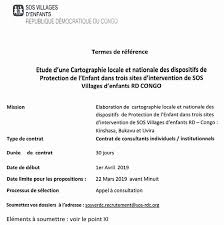 See more of sos villages d'enfants (france) on facebook. Mediacongo Net Offre D Emploi Etude D Une Cartographie Locale Et Nationale Des Dispositifs De Protection De L Enfant Dans Trois Sites D Intervention De Sos Villages D Enfants Rdc