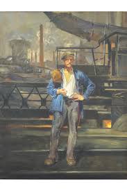 Weitere ideen zu realismus kunst, kunst, realismus. Sozialistischer Realismus Nein Nachkriegskapitalismus Oskar Lautischar Malte 1948 Den Arbeiter Der Wie Kunstgeschichte Sozialistischer Realismus Kunstwerke