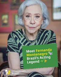 🎬❤️ Fernanda Montenegro is a true...