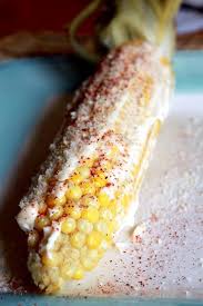 Elote Preparado Corn Mayo Lime Cotija Cheese And Chili Powder It All Seems At First Sight As Something That Would Clash Mexican Food Recipes Recipes Food