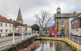 HMS Prince of Wales and Royal Iris ferry River Mersey Liverpool.