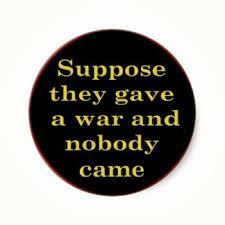 They said we shouldn't have banished all the bathists, and we should have put more effort into understanding iraq society. Suppose They Gave A War And Nobody Came In The Mind S Eye