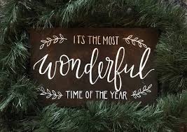 Ad It S The Most Wonderful Time Of The Year Wood Sign Handwritten Wood Sign Christmas Decor Wonderful Time Time Of The Year Christmas Signs Wood