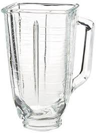 Oster 5 Cup Glass Square Top Blender Jar Square Top Clear Top Blenders Glass Blender Jar