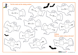 Some of the coloring page names are color subtraction work 1 math coloring work math coloring color work, coloring addition work math coloring math coloring work preschool math work, pin by a family lifestyle blog on for kids and about kids kindergarten work easter, coloring work at colorings to. Adding A Two Digit Number To A One Digit Number Spooky Maths Worksheet Halloween Ks1 Ks2 Teaching Resources
