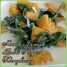 Goreng rebus kukus bakar panggang tumis. Cahaya Hidupku Resepi Masak Lemak Putih Labu Sayur Kangkung