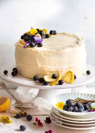 Lemon bundt cake with lemon frosting. Blueberry Cake With Lemon Frosting Recipetin Eats