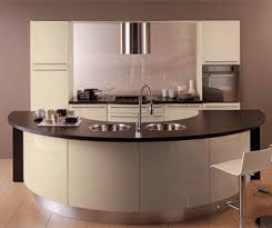 curved and rounded kitchen 4 for small