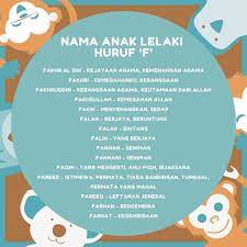 Anak yang tampan, gembira, ceria; Nama Anak Lelaki Huruf F 80 Nama Indah Dengan Maksudnya