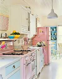 retro kitchen, vintage kitchen