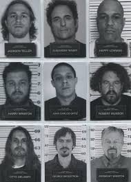 Choose your favorite mugshot greeting cards from thousands of available designs. Sons Of Anarchy Seasons 6 7 Mugshots Complete 9 Chase Card Set Ebay