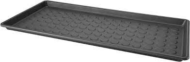 This is a serving of several different dishes on one large platter. Ikea Boot Tray A Functional Solution For Just 4