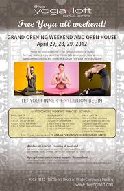 According to ideafit, more than 14,700 new yoga teachers registered last year with yoga alliance (ya) and many more have completed training but not registered. Yoga Loft Grand Opening Yoga Poster Design Yoga Flyer Yoga Studio Design